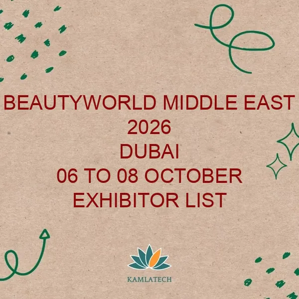 Beautyworld Middle East Dubai 2026 Exhibitor List (1455 Exhibitors)